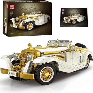 Classic Vintage Car K500 Model Vehicle Brick Set MOULDKING 10003 LEGO compatible